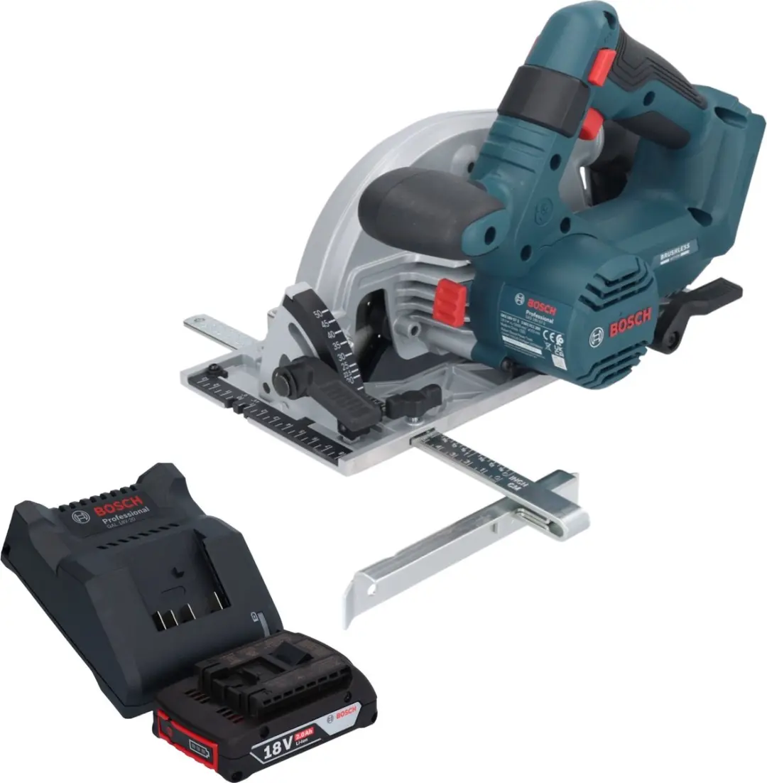 Bosch GKS 18V-57-2 Professional accu-cirkelzaag 18 V 165 mm borstelloos + 1x Pro