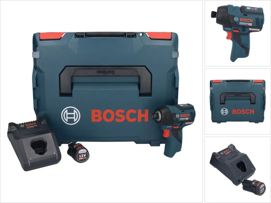 Bosch GDR 12V-110 Professionele accu-slagmoersleutel 12 V 110 Nm 1/4" borstelloo