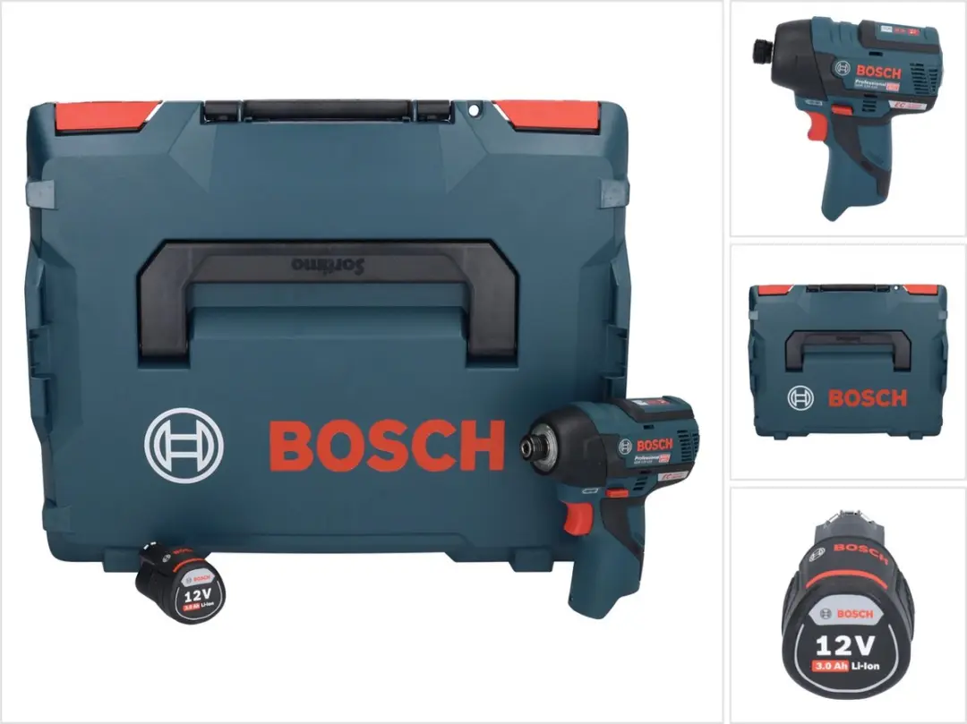 Bosch GDR 12V-110 Professionele accu-slagmoersleutel 12 V 110 Nm 1/4" borstelloo