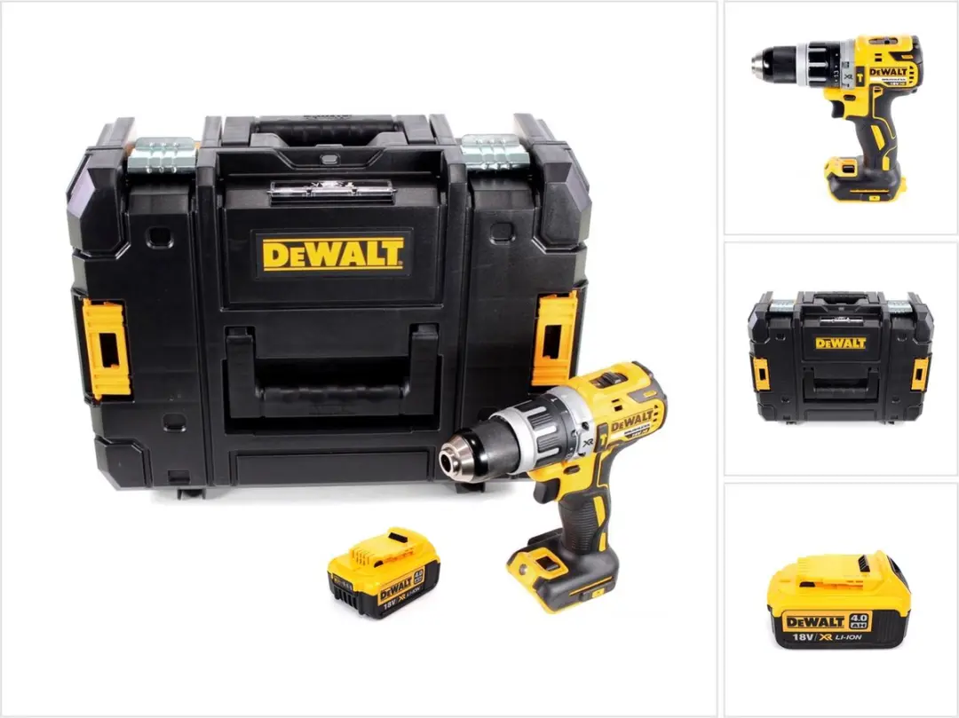 DeWalt DCD 796 NT accu-klopboormachine borstelloos 18 V 70 Nm + 1x accu 4,0 Ah i