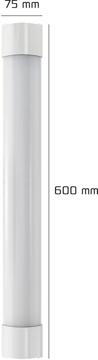Ledvion LED Armatuur 60cm 15W 6500K - 5 Stuks