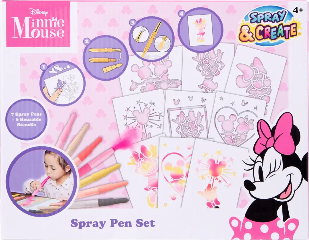Disney Minnie Mouse Spray Pen Set