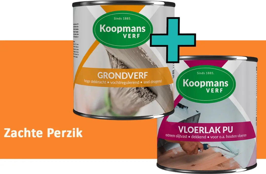Koopmans Grondverf en Vloerlak PU zijdeglans