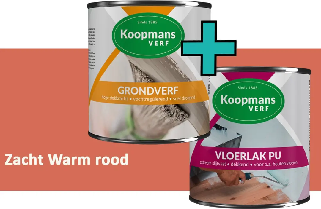Koopmans Grondverf en Vloerlak PU zijdeglans