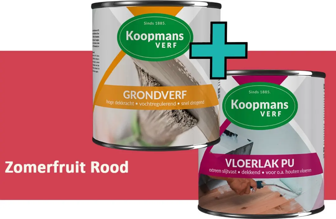 Koopmans Grondverf en Vloerlak PU zijdeglans