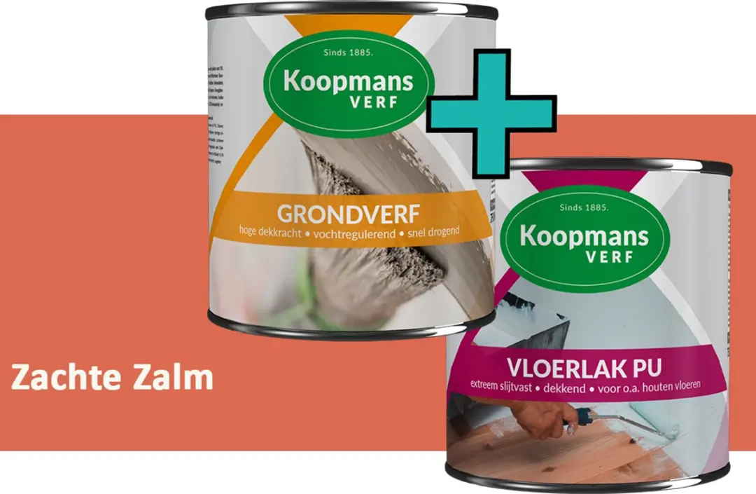 Koopmans Grondverf en Vloerlak PU zijdeglans