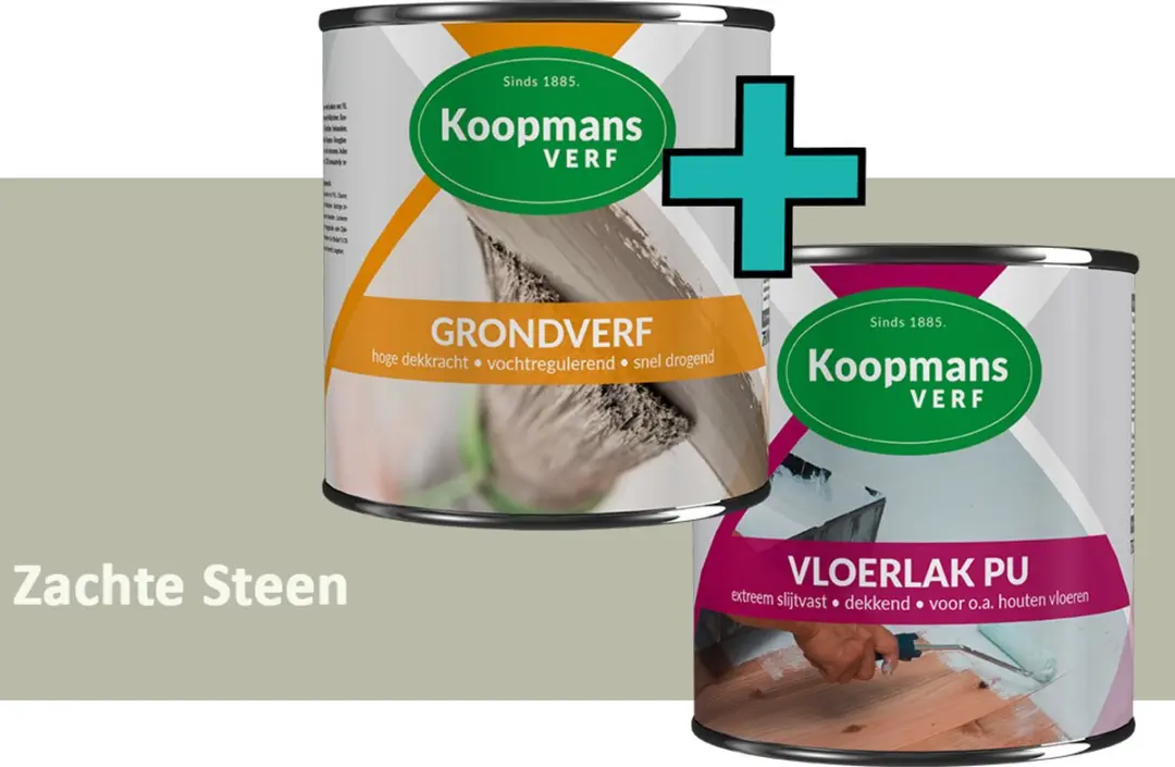 Koopmans Grondverf en Vloerlak PU zijdeglans