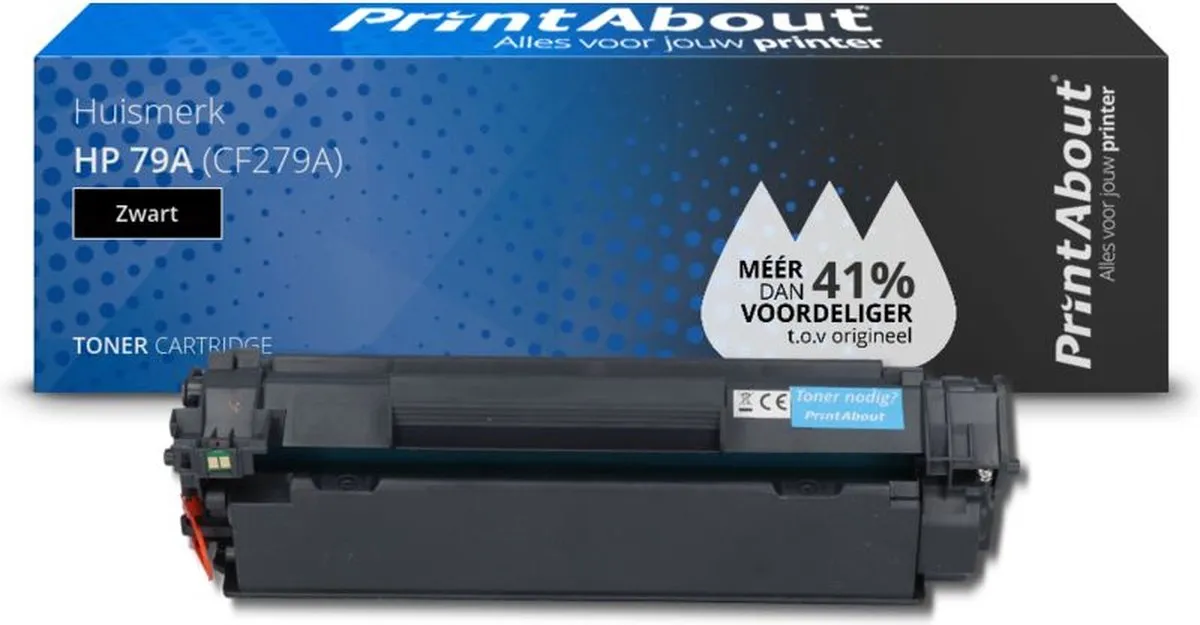 PrintAbout CF279A-PA Toner Zwart - 1.100 pagina's