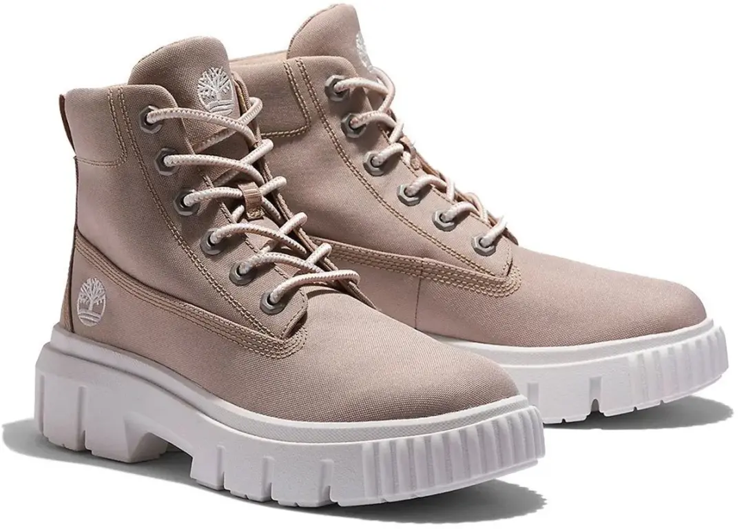 Timberland Greyfield Fabric Laarzen Roze EU 38 1/2 Vrouw