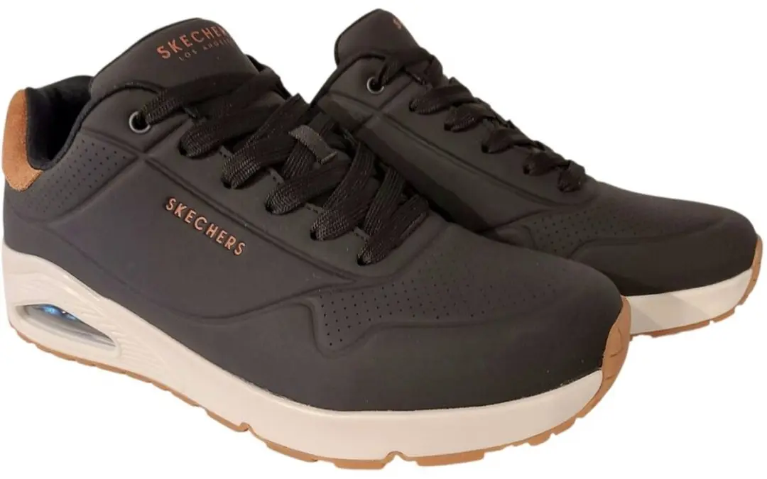 Skechers Sneaker 183004 BLK UNO Suited On Air Zwart