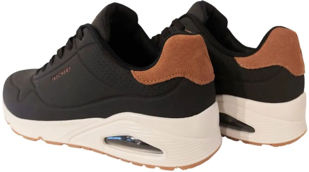 Skechers Sneaker 183004 BLK UNO Suited On Air Zwart