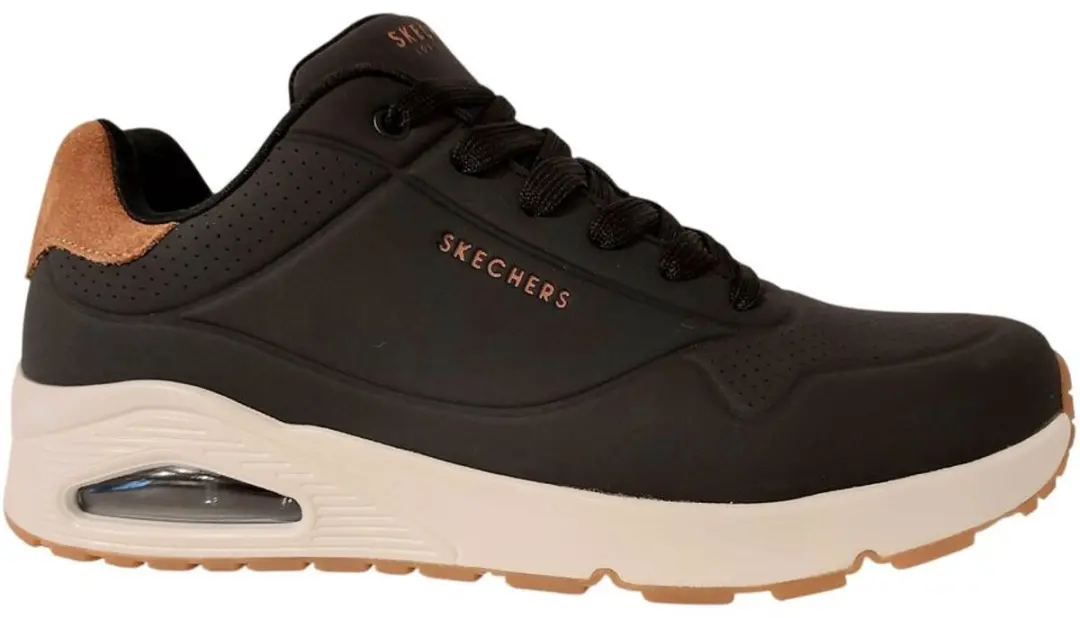 Skechers Sneaker 183004 BLK UNO Suited On Air Zwart