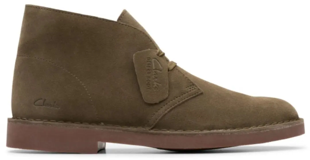 Clarks Desert Boot Evo Groen Heren Schoen