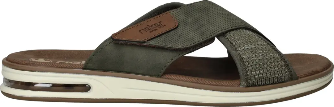 Rieker 351220 Badslipper - Maat 43 - Groen