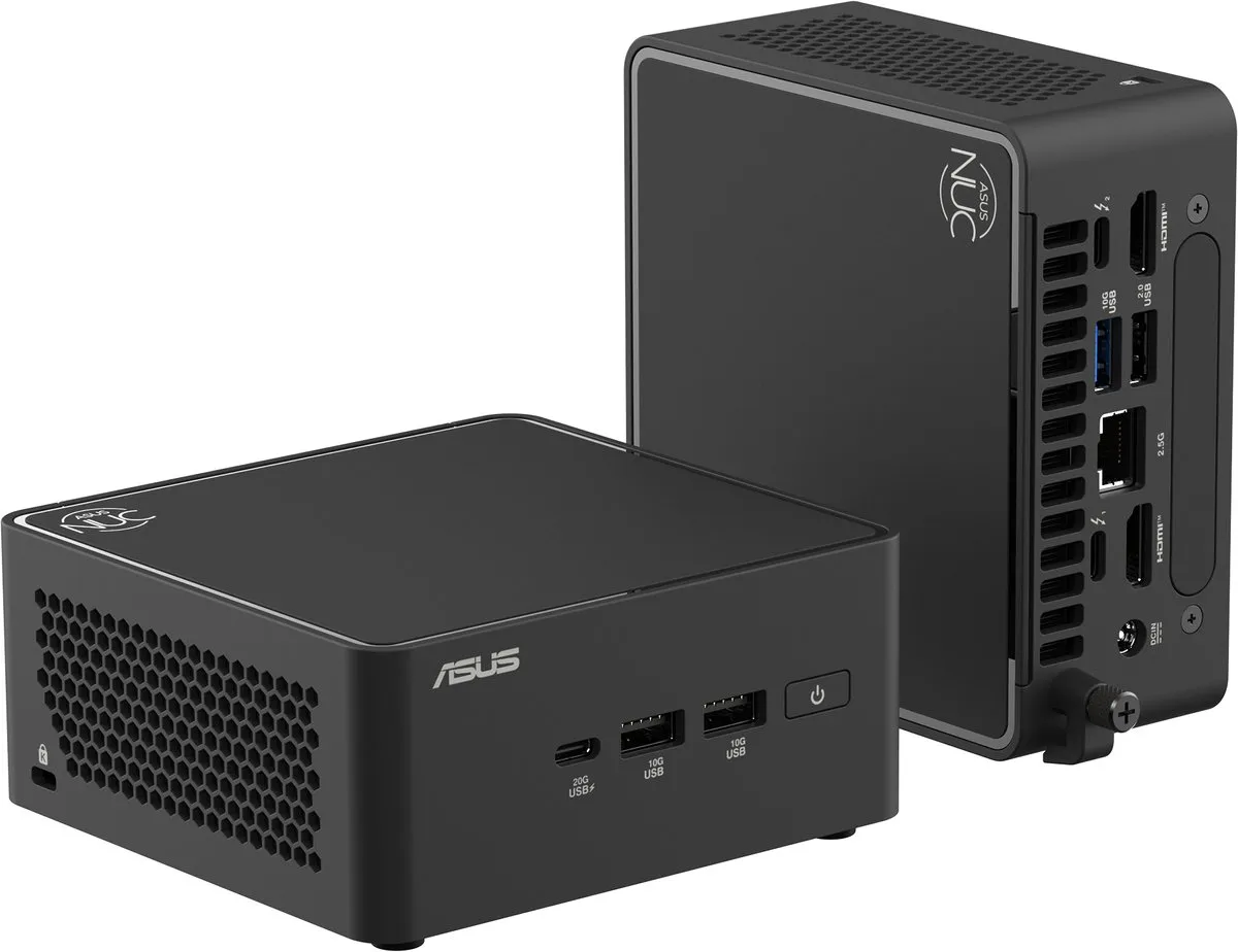 ASUS NUC 15 Pro RNUC15CRHU500002 Barebone - Zwart - afbeelding 6 van 6