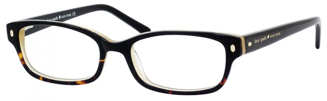 Kate Spade LUCYANN Black tort fade 49/16/135 WOMAN Brilmonturen