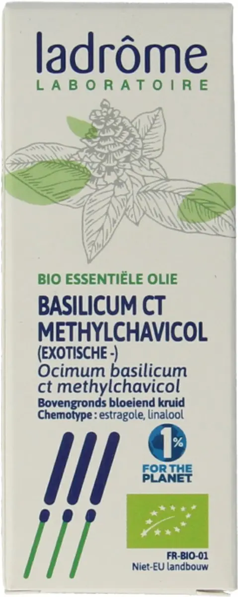 Ladrôme Basilicum Exotisch Etherische Olie Bio 10ml