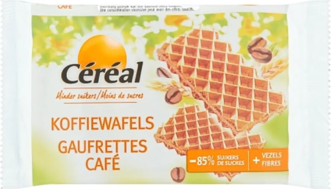 Cereal Koffiewafels Minder Suiker 90g