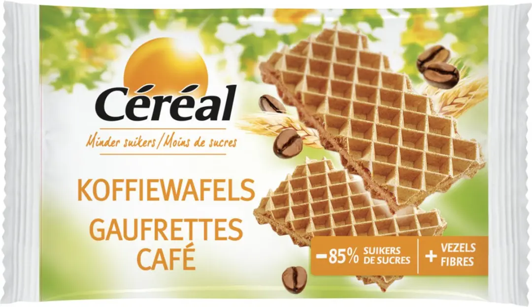 Cereal Koffiewafels Minder Suiker 90g