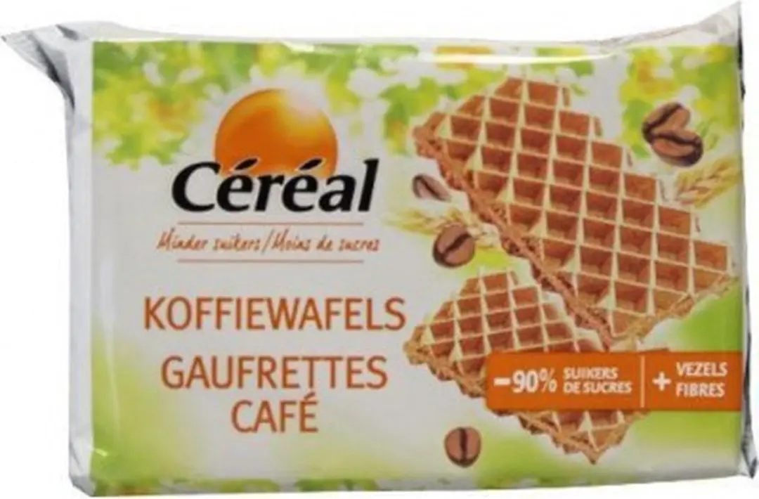 Cereal Koffiewafels Minder Suiker 90g