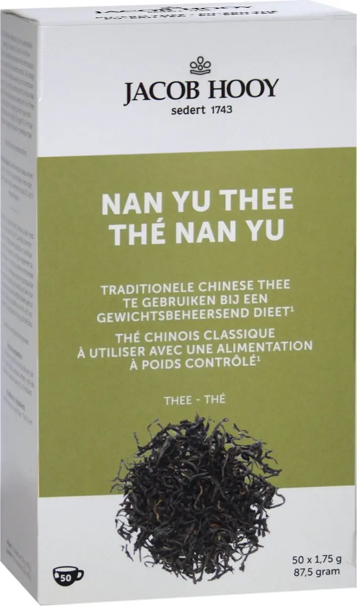 Jacob Hooy Nan Yu Thee JPTHEE019 - 50 Theezakjes