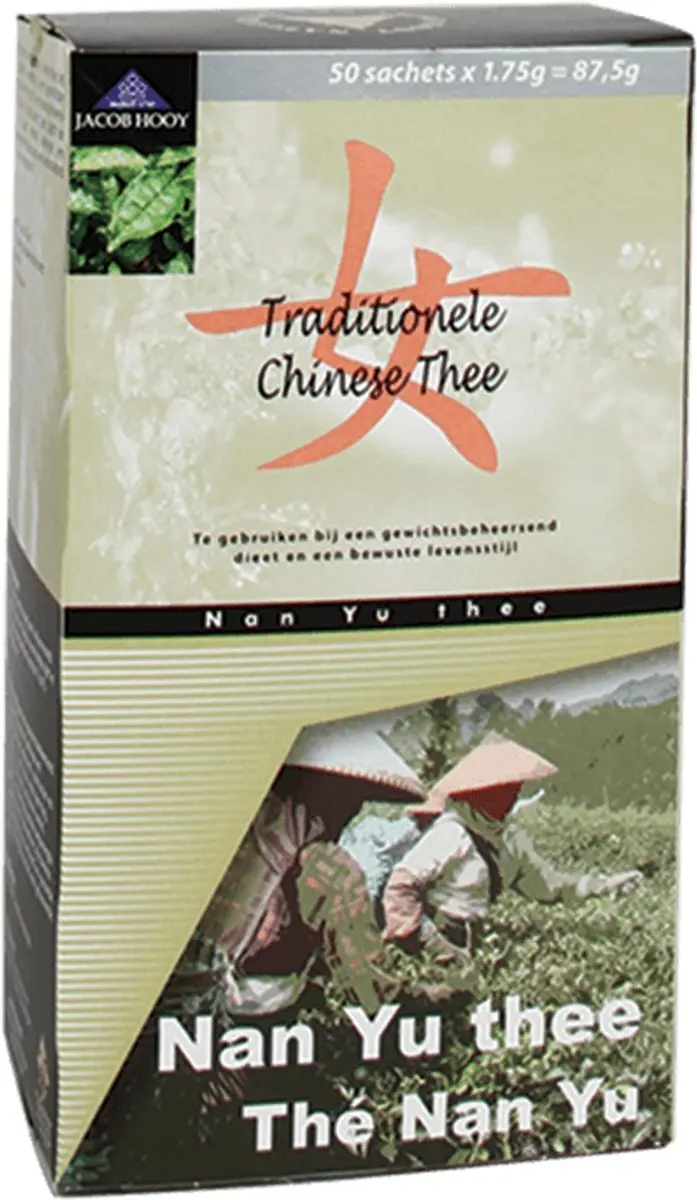 Jacob Hooy Nan Yu Thee JPTHEE019 - 50 Theezakjes