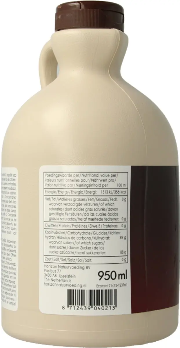 Horizon Ahornsiroop C-Graad Eko 950ml