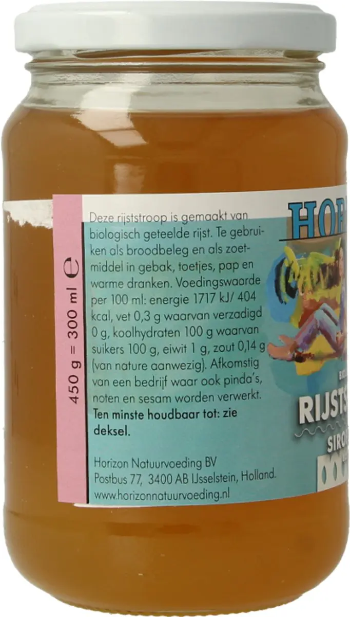 Horizon Rijststroop Bio 450g