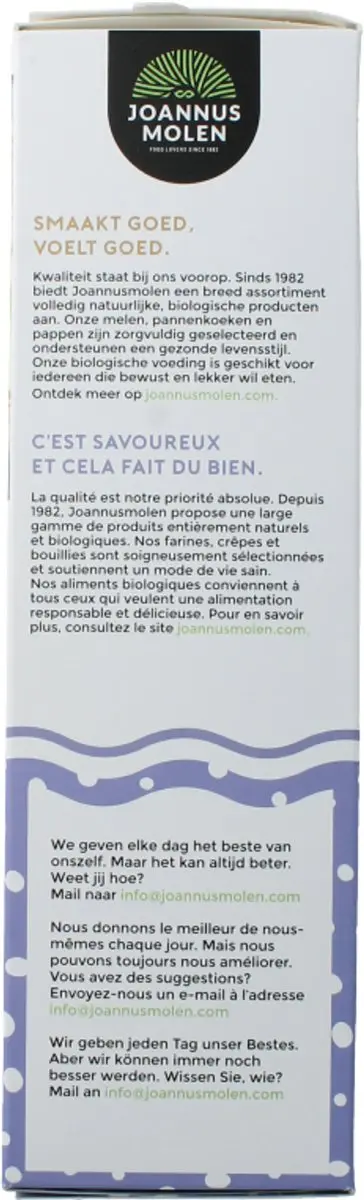 Joannusmolen Teff Pap Bio 300g