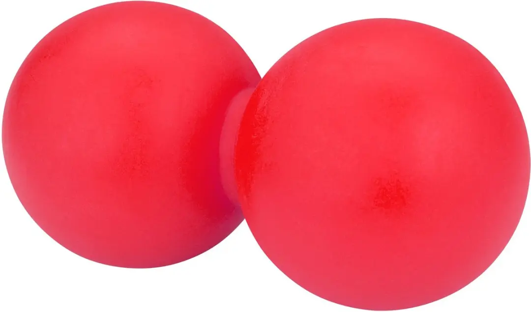 Avento Lacrosse/Massage Ballen Roze/Zwart - Siliconen