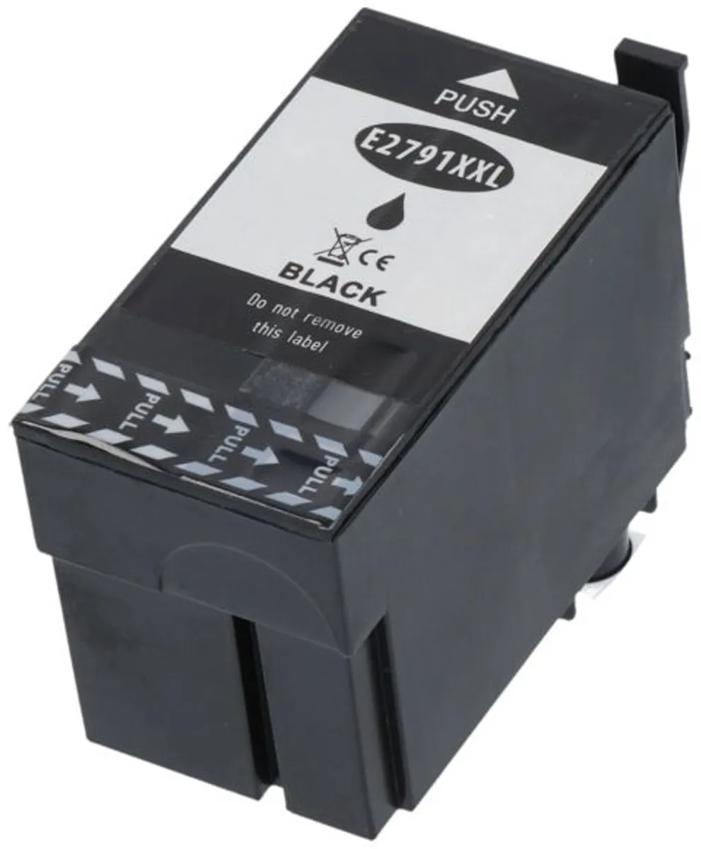 PrintAbout Inktcartridge T27914010 Zwart - 2500 pagina's - Epson