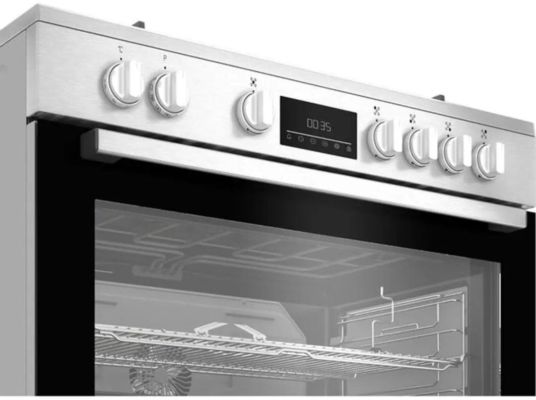 Beko BGM 11227 EXN Vrijstaand fornuis - 5 kookzones - Roestvrijstaal - afbeelding 5 van 6