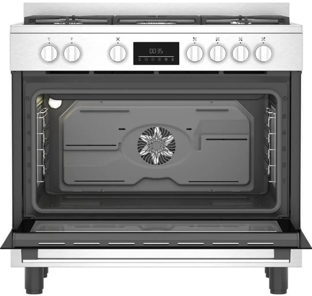 Beko BGM 11227 EXN Vrijstaand fornuis - 5 kookzones - Roestvrijstaal - afbeelding 6 van 6