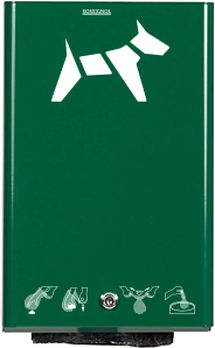 Wanddispenser Hygeca groen