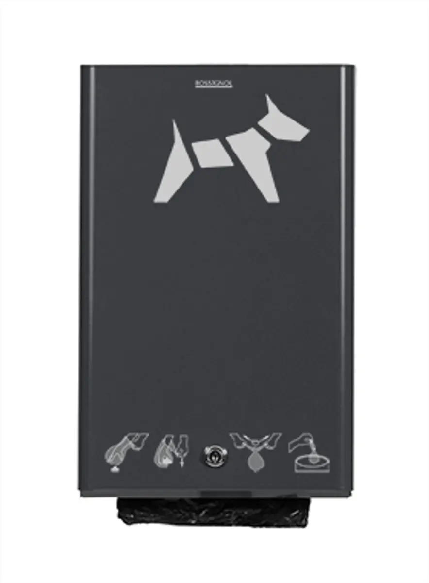 Wanddispenser Hygeca antraciet