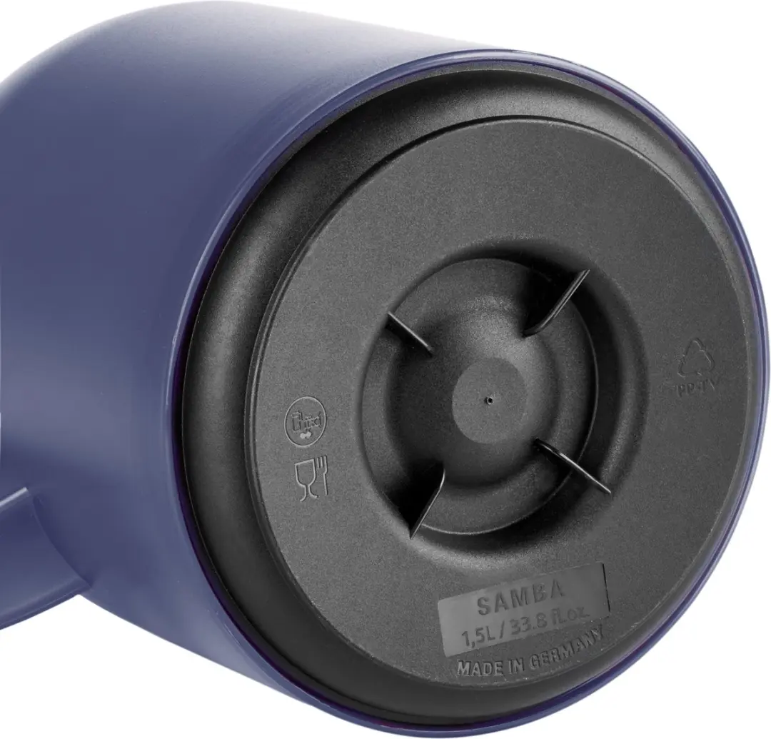 Emsa Samba Thermoskan 1,5L - Blauw/Grijs - afbeelding 5 van 6