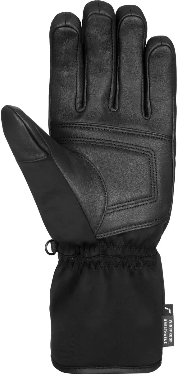 Reusch Powerline Stormbloxx Skihandschoenen M - Zwart