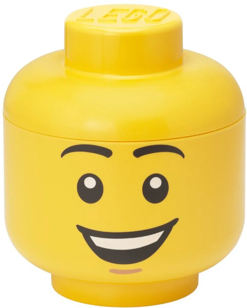 LEGO Opbergdoos Sneeuwpop Hoofd Wit