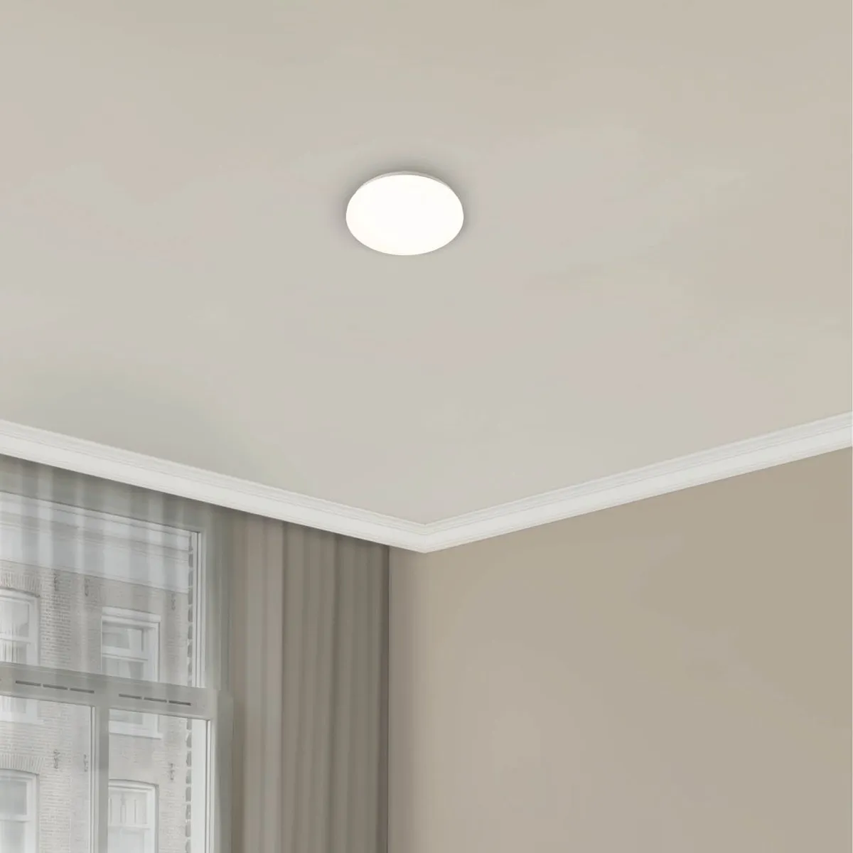 LEDVION LED Plafondlamp Ø22cm 12W 3000K - Wit