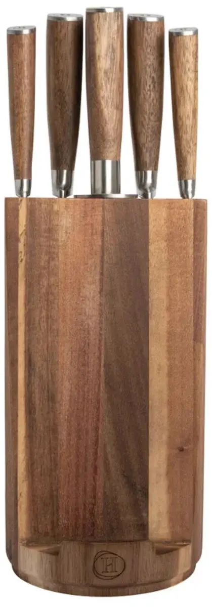 Hugo by Gusta Messenset met Houten Messenblok