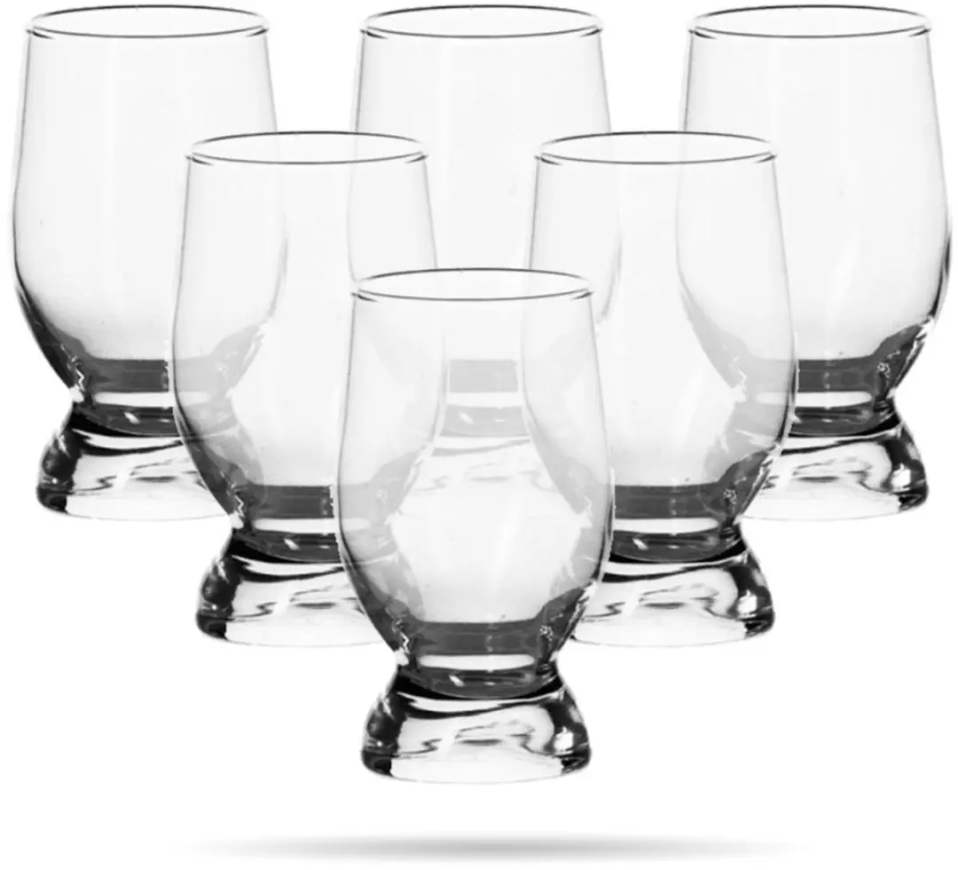 6x Pasabahce Aquatische Glazen 265ml