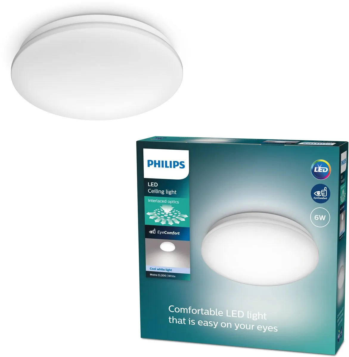 Philips Moire Plafondlamp 22cm