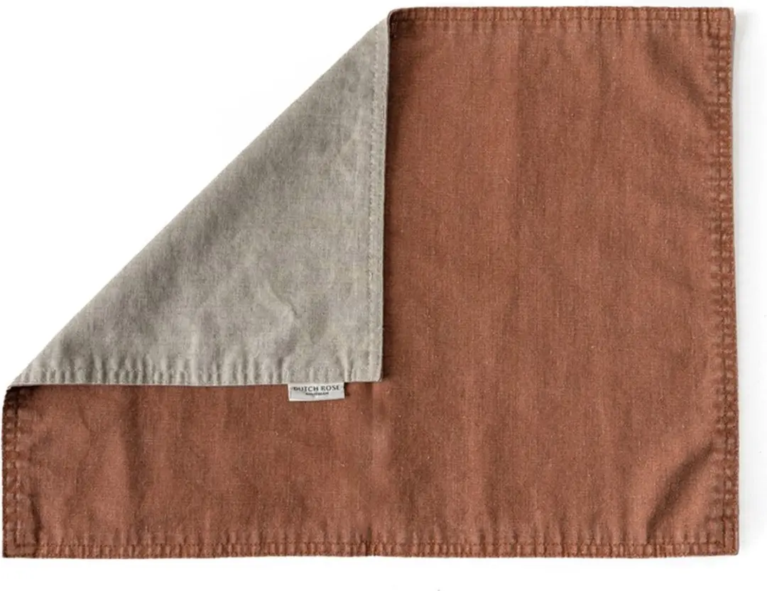 Dutch Rose Linen Placemats