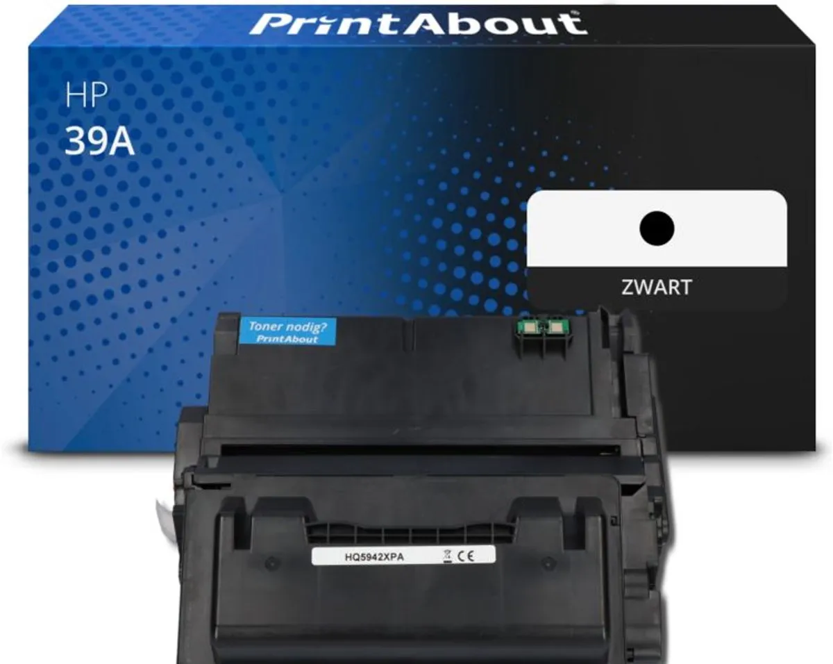 PrintAbout HP 39A Q1339A Toner Zwart