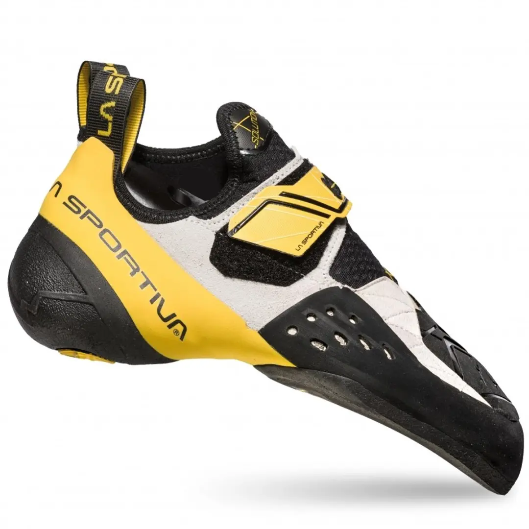 La Sportiva Solution Klimschoenen 41 - Wit/Geel