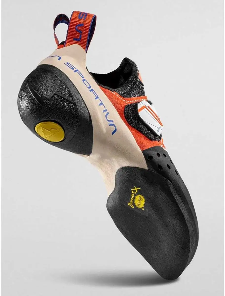 La Sportiva Solution Klimschoenen 35.5 - Wit/Licht Oranje