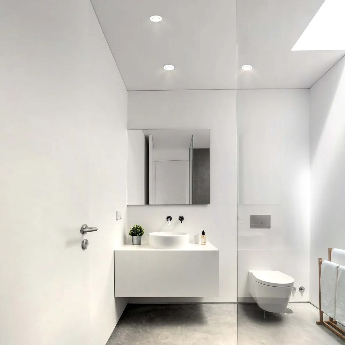 Ledvion LED Inbouwspot 5W - Wit - IP65 - Ø75mm
