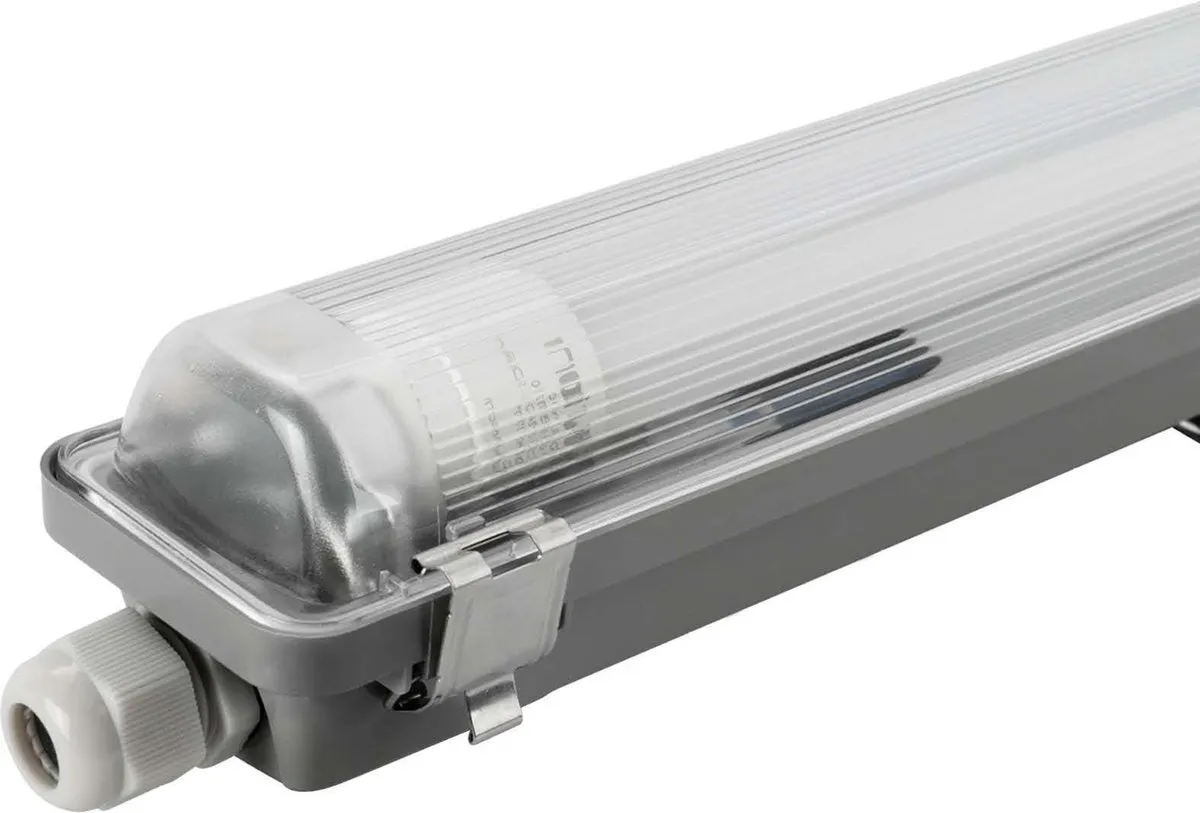 Ledvion LED Armatuur 150cm 28W 6500K - Grijs