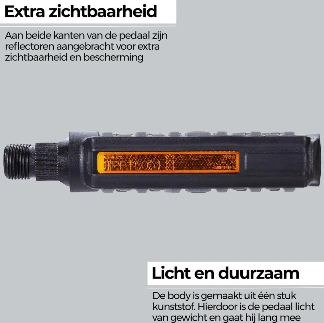 BBB SteadyRider Fietspedalen BPD-44 - Zwart