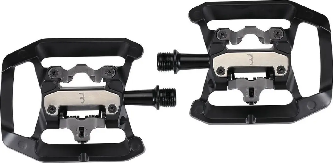 BBB Cycling MTB DualChoice Trail Pedalen SPD - Zwart BPD-62